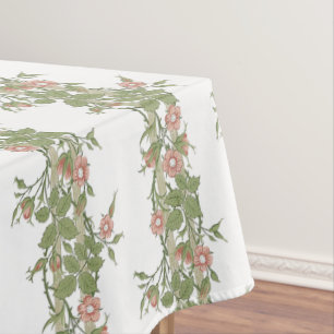 Toalha De Mesa William Morris Rambler - Padrão Floral