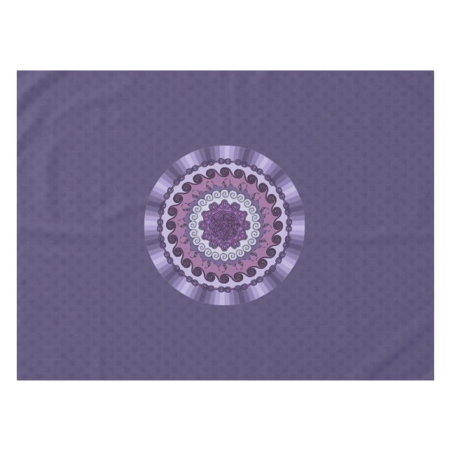 Toalha De Mesa Wind Mandala Tablecloth (Frente (Horizontal))