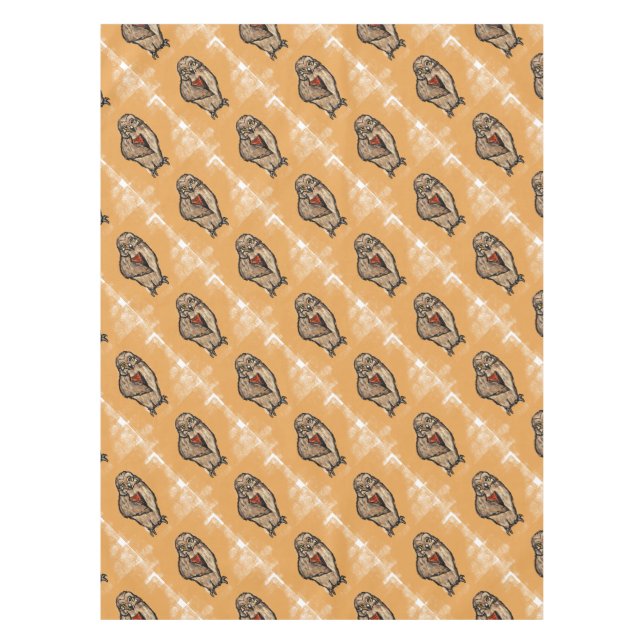 Toalha De Mesa Wise Owl (Frente)