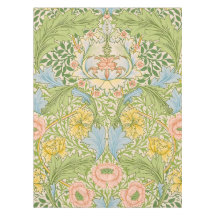 Wm Morris Myrtle Floral Arte Novo Pastel