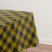 Xadrez amarela de tartan MacLeod