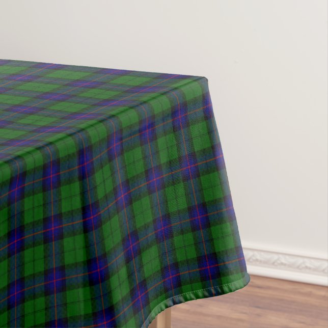 Toalha De Mesa Xadrez azul-tartan armstrong e verde (Posição Original)