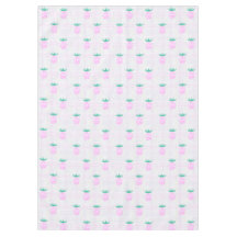 Toalha de Mesa Xadrez com Abacaxi Rosa de Casa de 