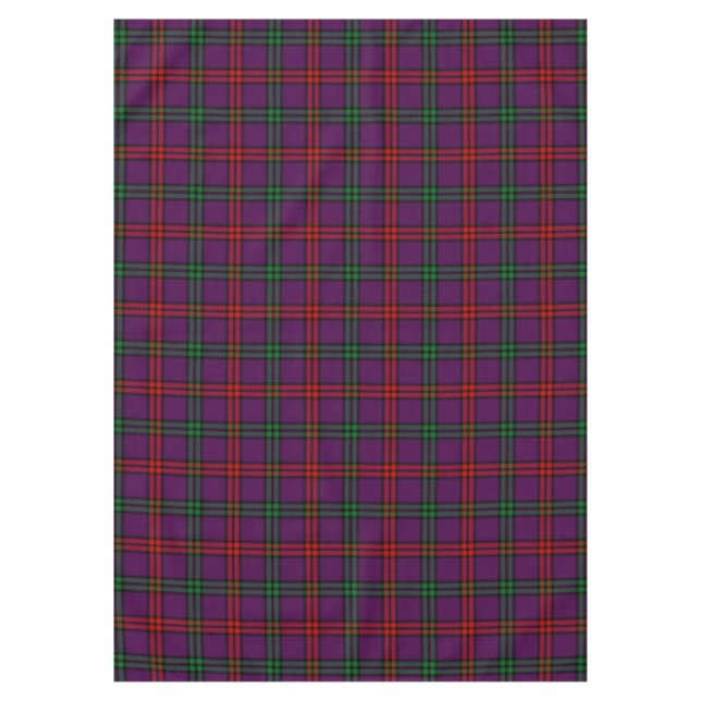 Toalha De Mesa Xadrez de Clã Montgomery Tartan (Frente)