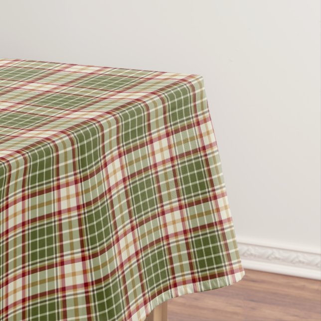 Toalha De Mesa Xadrez de Natal em Woodland Tablecloth (Posição Original)