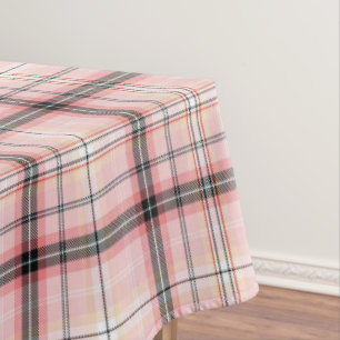 Toalha De Mesa Xadrez de Tartan rosa, cor-de-rosa, cor-de-rosa, p