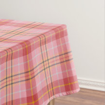 Xadrez de Tartan rosa, laranja, amarelo, preto