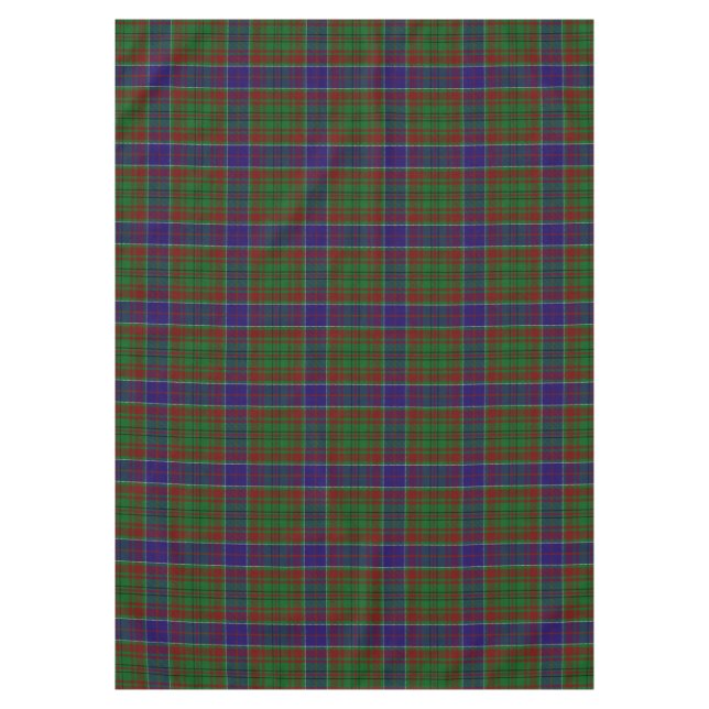 Toalha De Mesa Xadrez Escocesa Clan Adams Tartan (Frente)