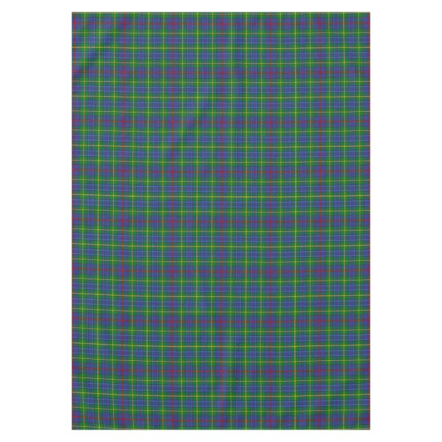 Toalha De Mesa Xadrez escocesa Clan Bailey Tartan (Frente)