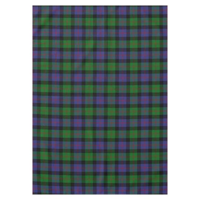 Toalha De Mesa Xadrez Escocesa Clan Blair Tartan (Frente)