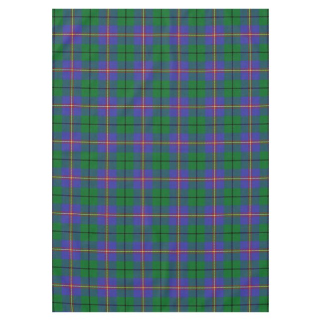 Toalha De Mesa Xadrez Escocesa Clan Carmichael Tartan (Frente)