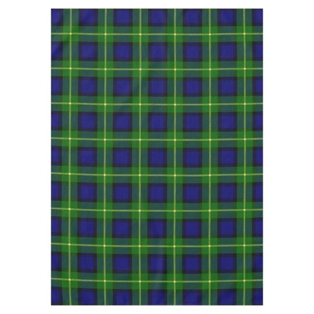 Toalha De Mesa Xadrez Escocesa Clan Gordon Tartan (Frente)