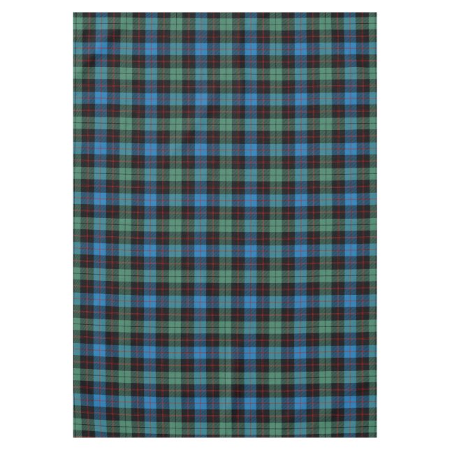 Toalha De Mesa Xadrez Escocesa Clan Guthrie Tartan (Frente)