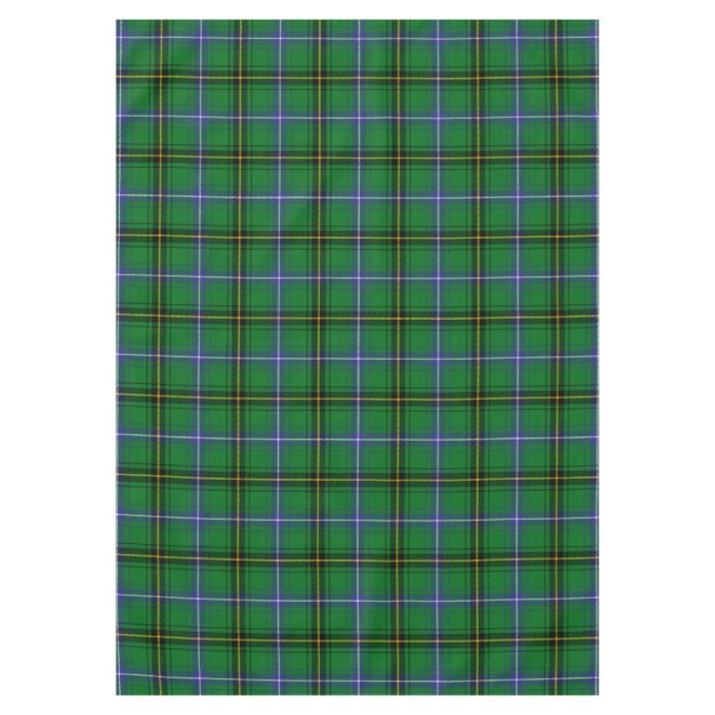 Toalha De Mesa Xadrez Escocesa Clan Henderson Tartan (Frente)