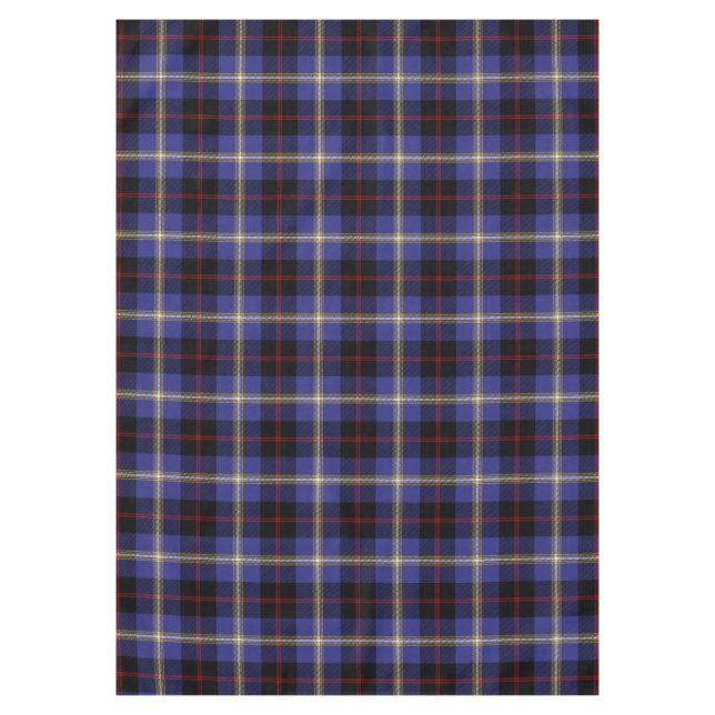 Toalha De Mesa Xadrez Escocesa Clan Hill Tartan (Frente)