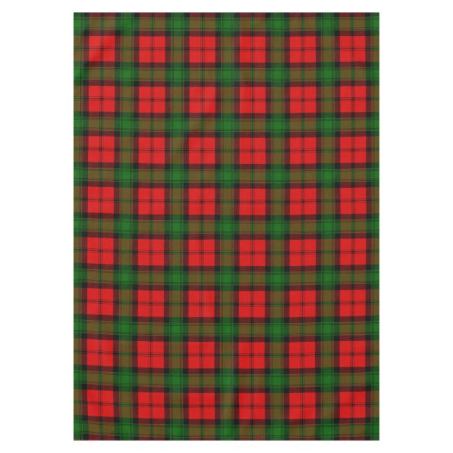 Toalha De Mesa Xadrez Escocesa Clan Kerr Tartan (Frente)