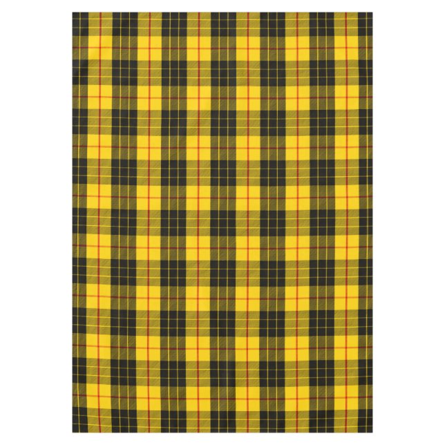 Toalha De Mesa Xadrez Escocesa Clan MacLeod Tartan (Frente)