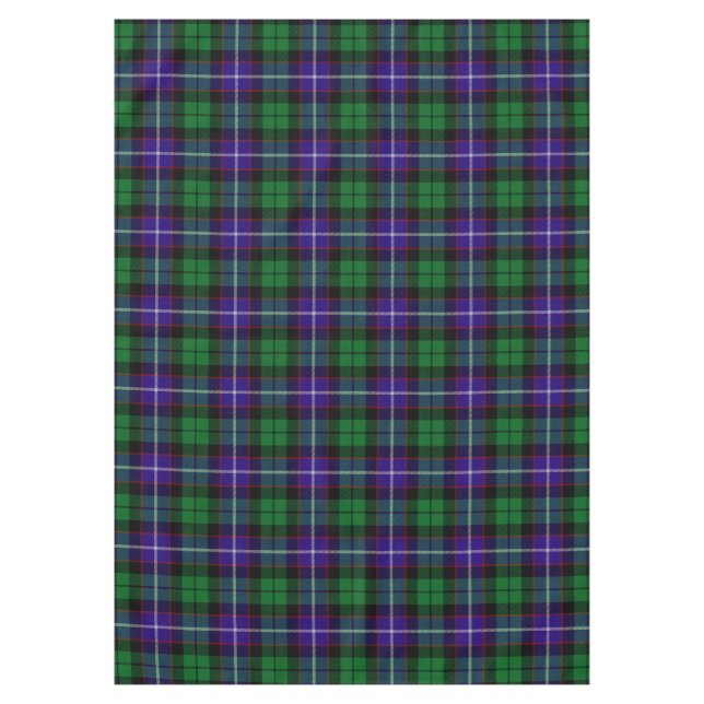 Toalha De Mesa Xadrez Escocesa Clan Mitchell Tartan (Frente)