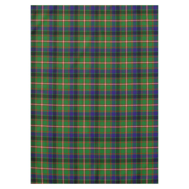 Toalha De Mesa Xadrez Escocesa Clan Reid Tartan (Frente)