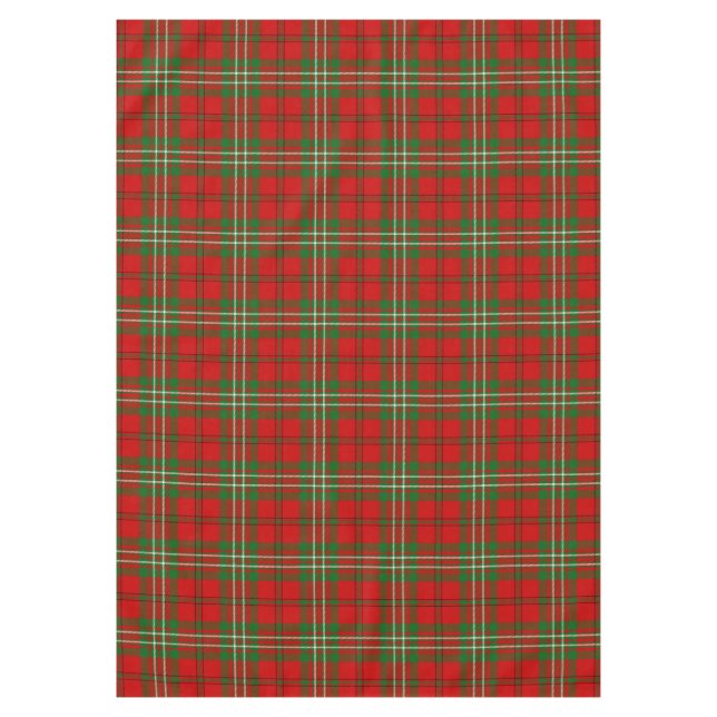 Toalha De Mesa Xadrez escocesa Clan Scott Tartan (Frente)