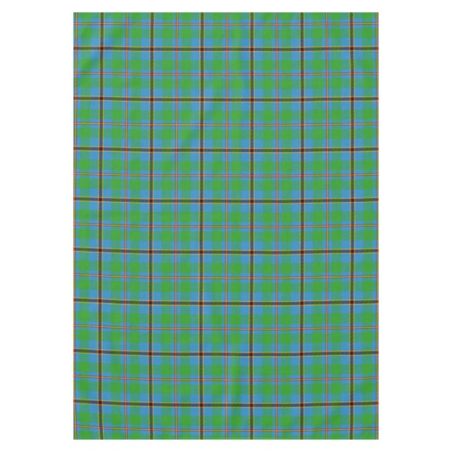 Toalha De Mesa Xadrez Escocesa Clan Snodbean Tartan (Frente)