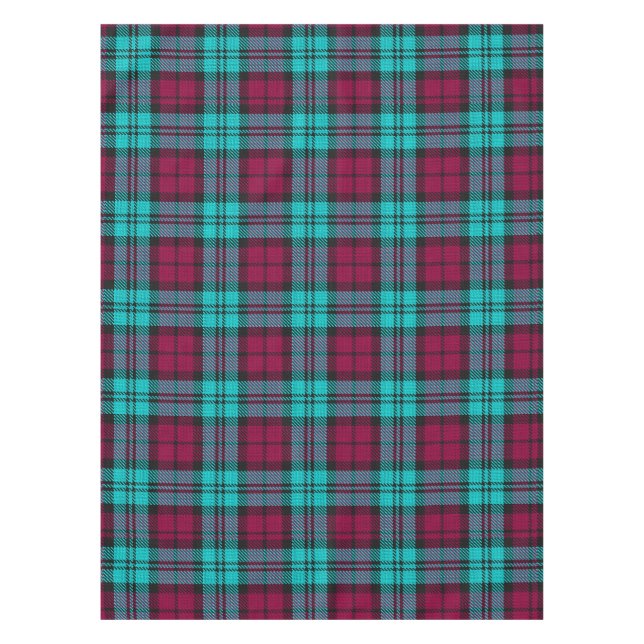 Toalha De Mesa Xadrez Red Campbell Tartan Blackwatch (Frente)