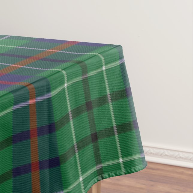 Toalha De Mesa Xadrez Rustic Clan Duncan Tartan (Posição Original)