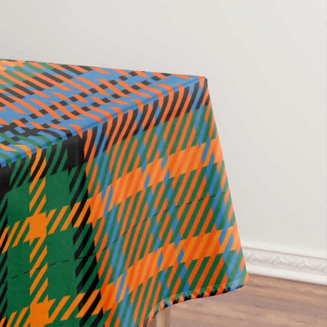 Toalha De Mesa Xadrez Tartan Scottish Clan Murray Checkered (Posição Original)