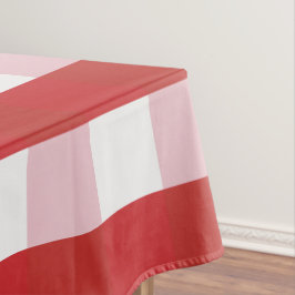 Toalha de Mesa Xadrez Vermelha e Branca para Janta