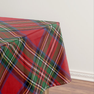 Toalha De Mesa Xadrez Vermelho Russo Verificação Verde Russo Tart
