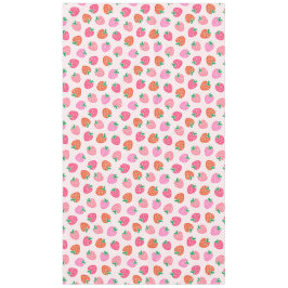 Toalha De Mesa Xaropes de morango - Rosa e Vermelho