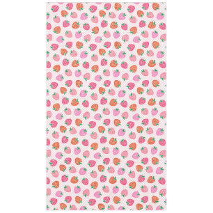 Toalha De Mesa Xaropes de morango - Rosa e Vermelho