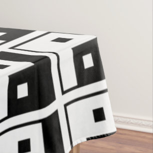 Toalha De Mesa Yin quadrado Yang