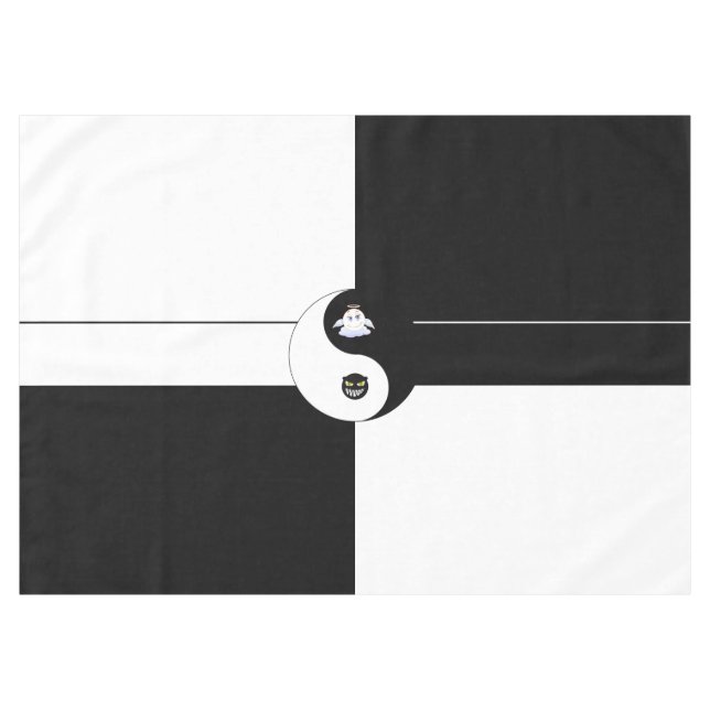 Toalha De Mesa Yin Yang (Frente (Horizontal))