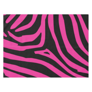 Toalha De Mesa Zebra cor-de-rosa