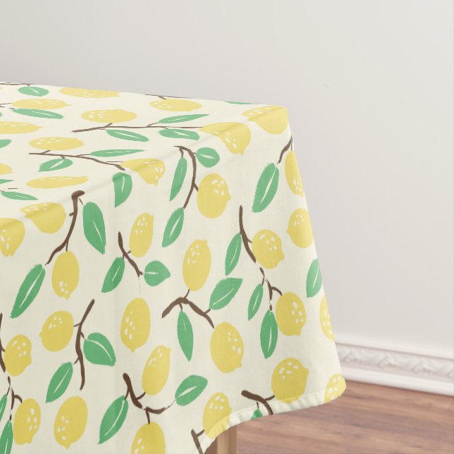 Toalha De Mesa Zesty Gatherings Amarelo Verde (Posição Original)