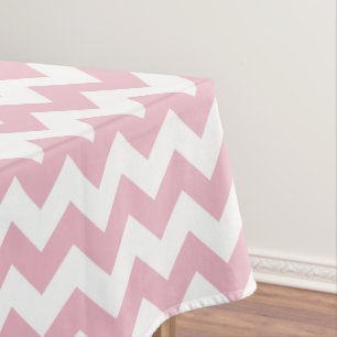 Toalha De Mesa Zigzag Rosa, Chevron Rosa, Padrão Geométrico