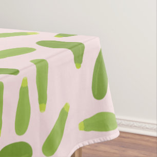 Toalha De Mesa Zucchini Courgette Summer Squash Pattern