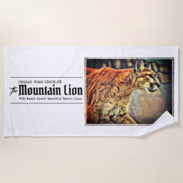 TOALHA DE PRAIA ピューマ ビーチタオル