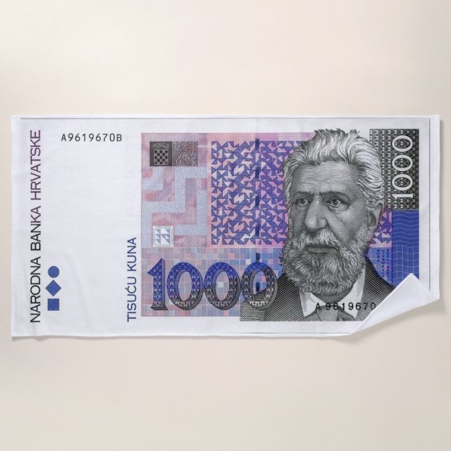 Toalha De Praia 1000 kn beach towel (Frente)