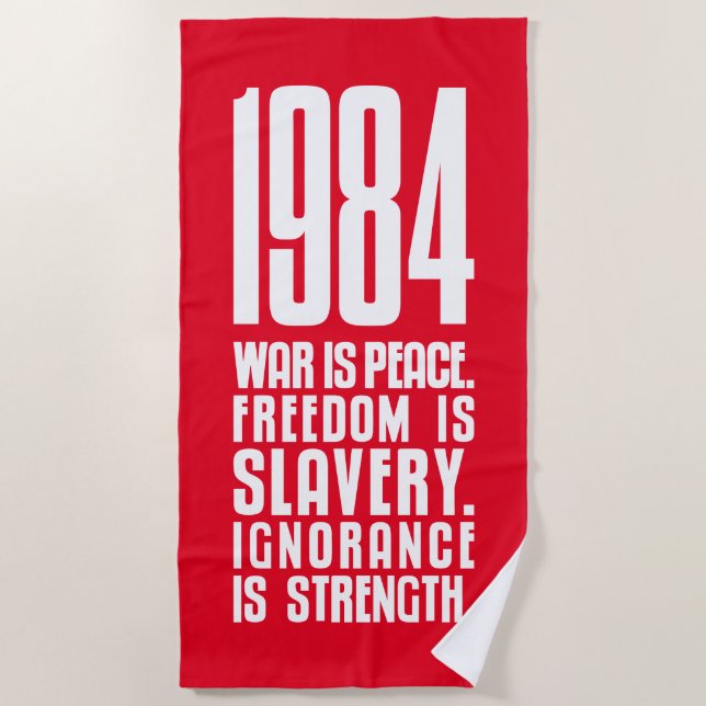 TOALHA DE PRAIA 1984 (Frente)