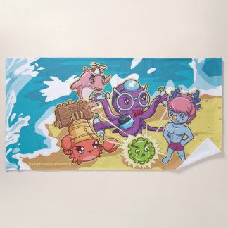 Toalha De Praia 2021 - Vaccine Power-UP Beach Towel