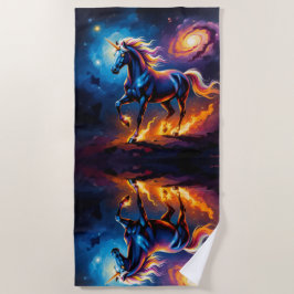 Toalha De Praia „2026 – Das Jahr des Feuerpferds“