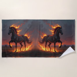 Toalha De Praia „2026 – Das Jahr des Feuerpferds“