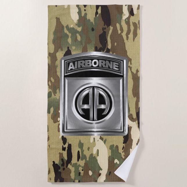 Toalha De Praia 82.a divisão de bordo (Frente)