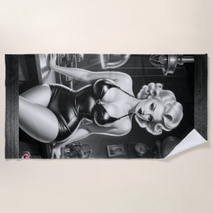 Toalha De Praia A bela aparência da ciência por Xzendor7