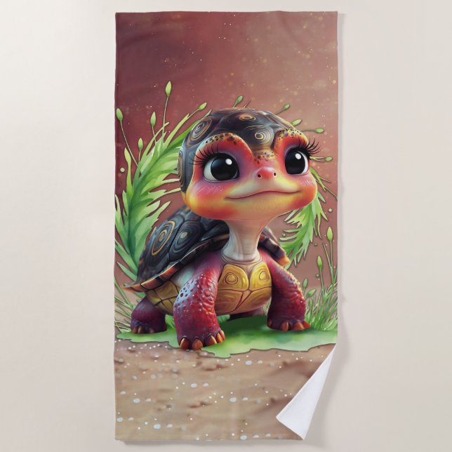 Toalha De Praia A look full of charm and adventure,  (Frente)