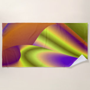 Toalha De Praia A Mágica do Verão, Abstrato 3D Art