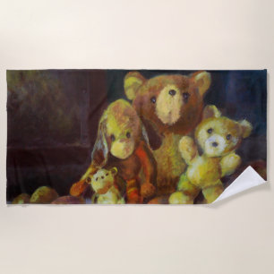 Toalha De Praia A vida de Teddy Bears