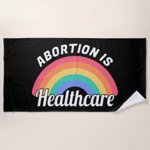 Toalha De Praia Aborto é assistência médica